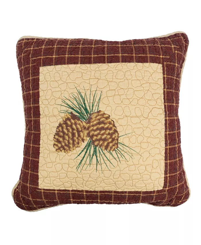 American Heritage Textiles Pine Lodge Decorative Pillow， 15