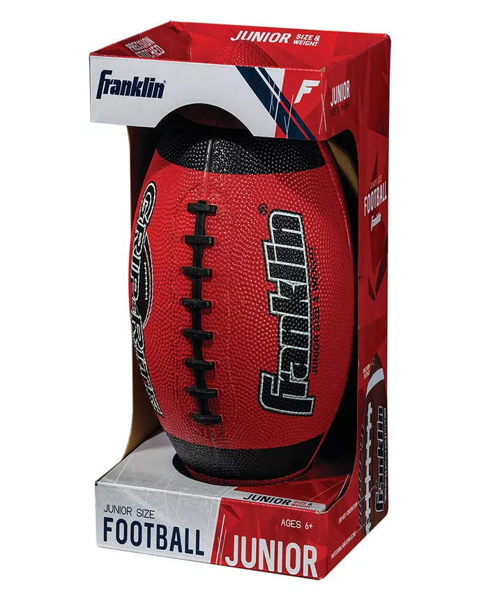 Franklin Sports Grip - Rite 100 Rubber Junior Football - Intensery