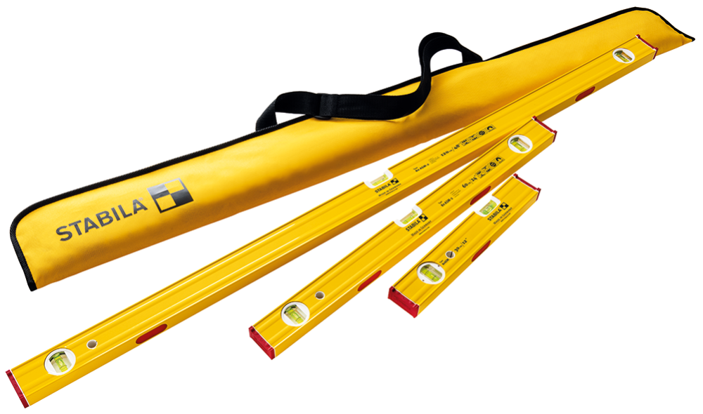 Stabila Magnetic Pro Set Type 80 ASM-2 Level Set 48″ 24″ and 12″ - Intensery