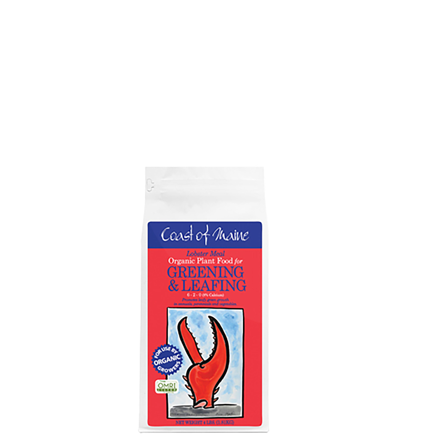 Coast of Maine Greening \u0026 Leafing Organic Granules All Purpose Plant Food 4 lb - Intensery