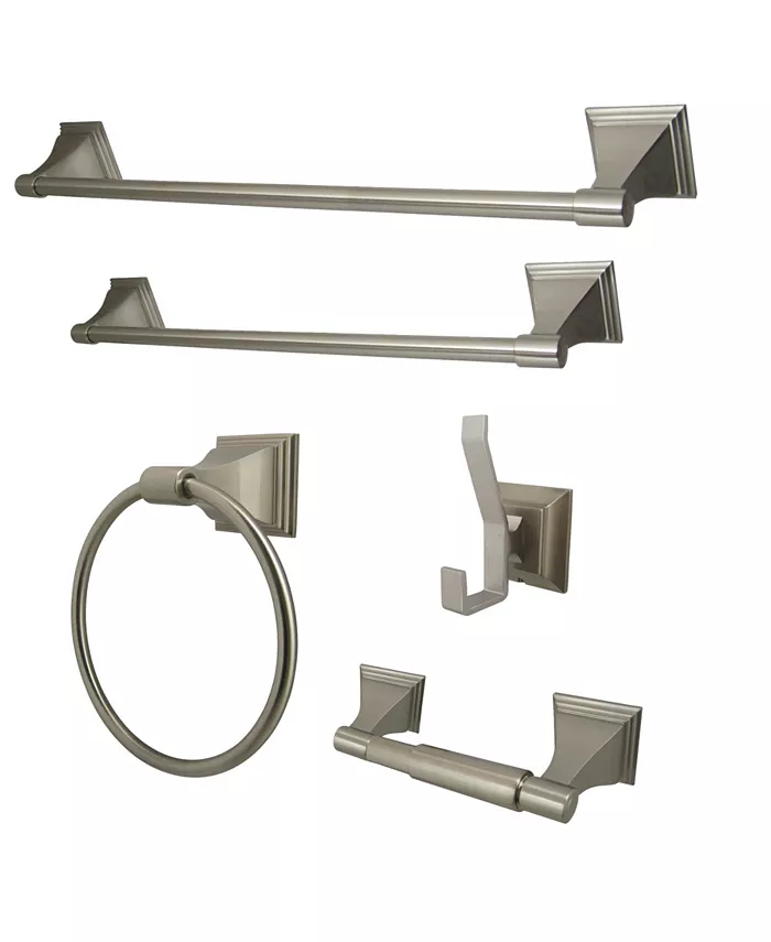 Kingston Brass Monarch 18-Inch and 24-Inch Towel Bar Bathroom Accessory Set - Intensery