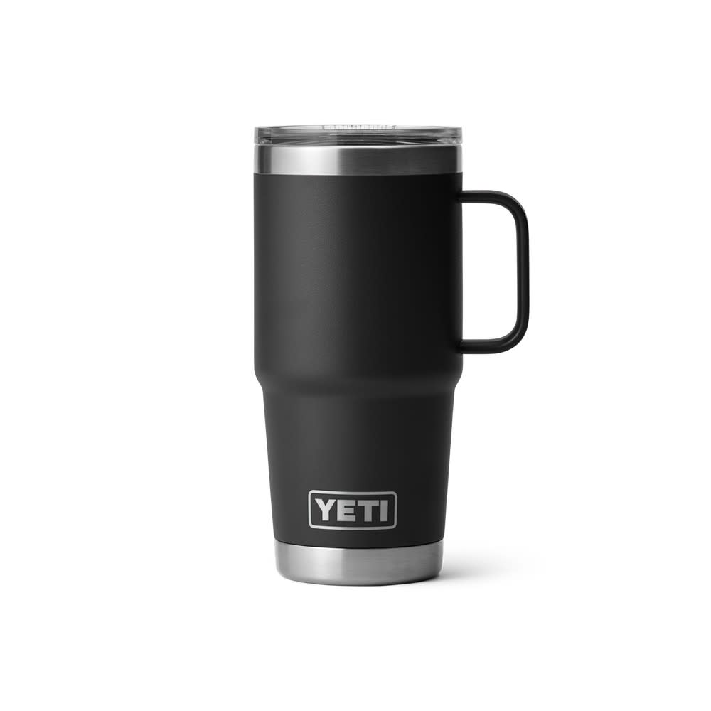 Yeti Rambler Travel Mug with StrongHold Lid Black 20oz - Intensery