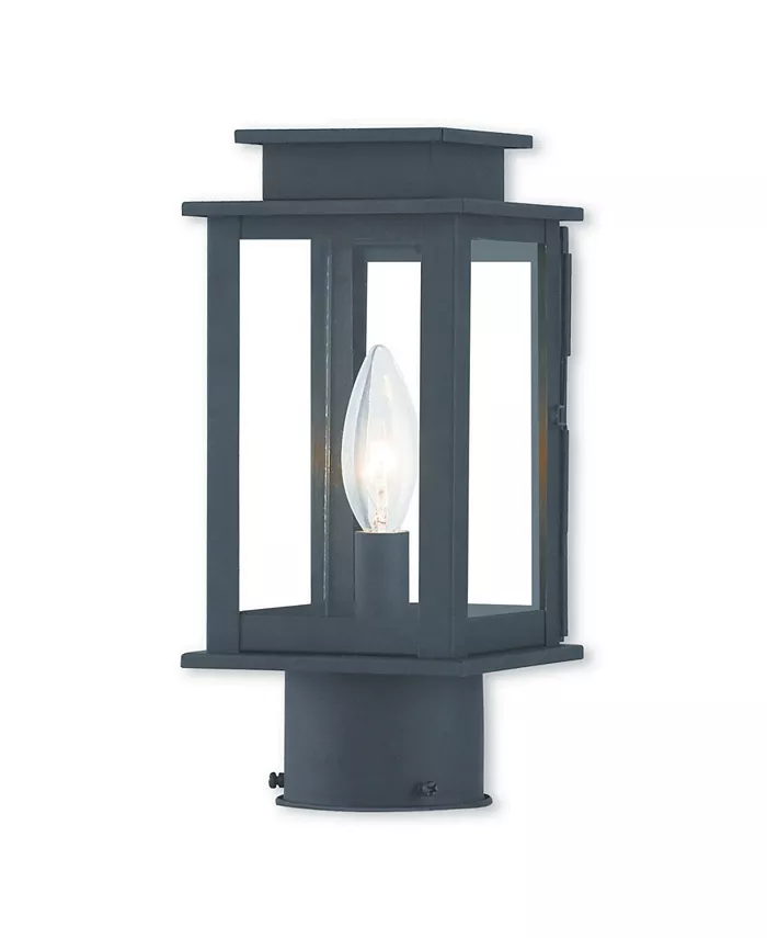 Livex Princeton 1-Light Outdoor Post Lantern - Intensery