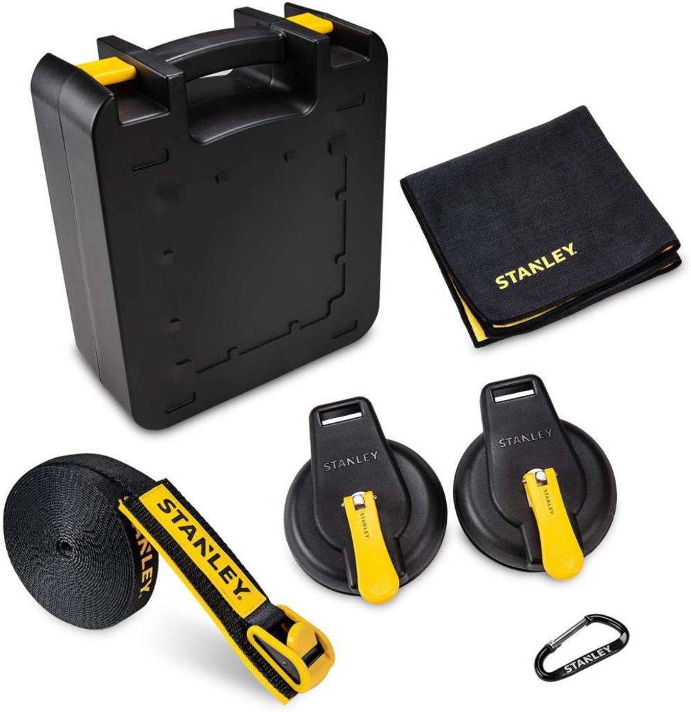 Stanley S4001 Suction Cup Tie Down Kit 400 lbs Capacity Heavy Duty - Intensery