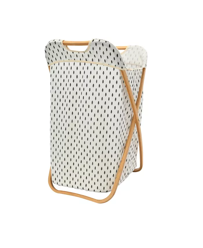 Household Essentials Bamboo x Frame Hamper Tree - Intensery