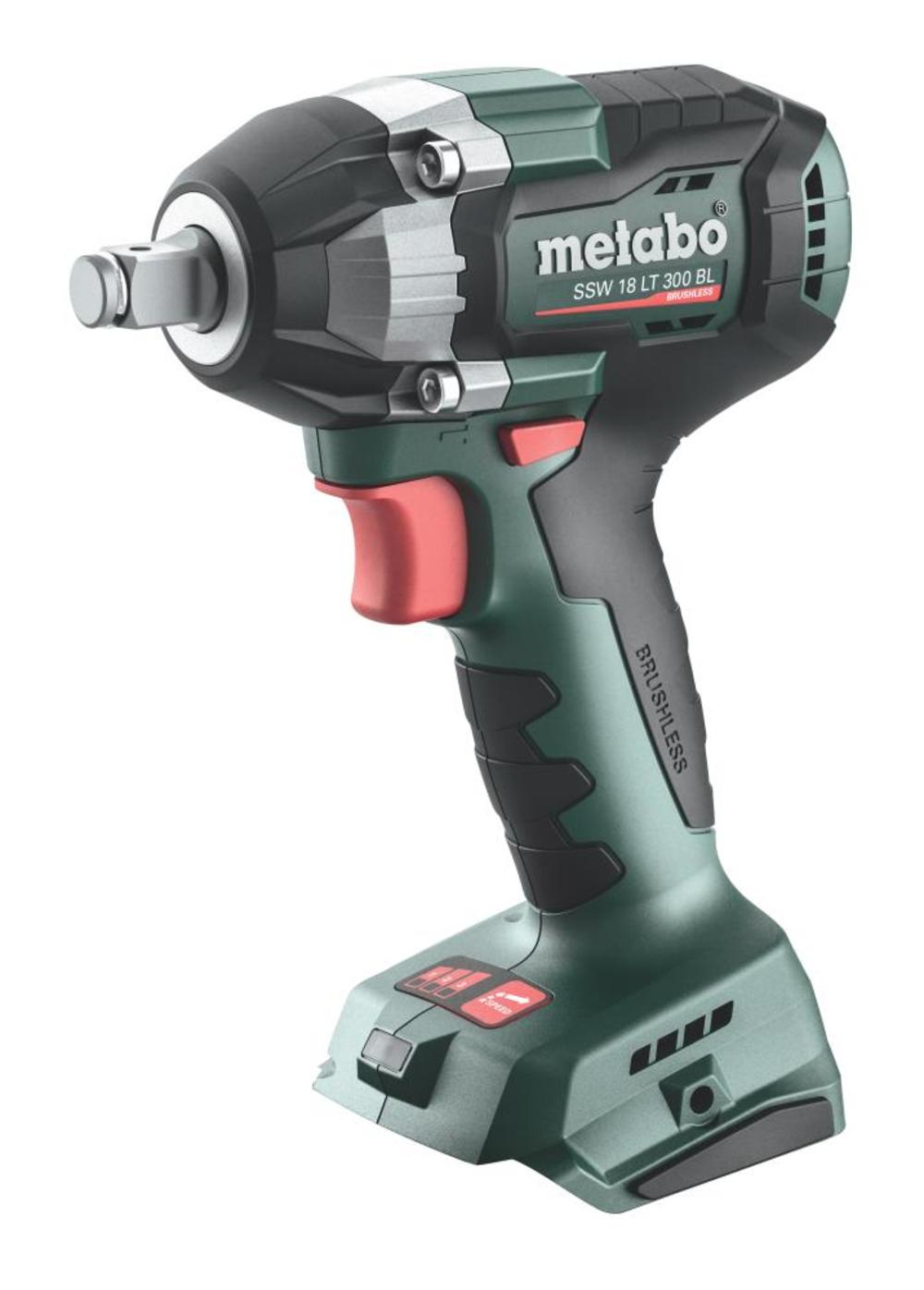 Metabo SSW 18 LT 300 BL 18V 1/2 Square Brushless Impact Wrench Bare Tool - Intensery