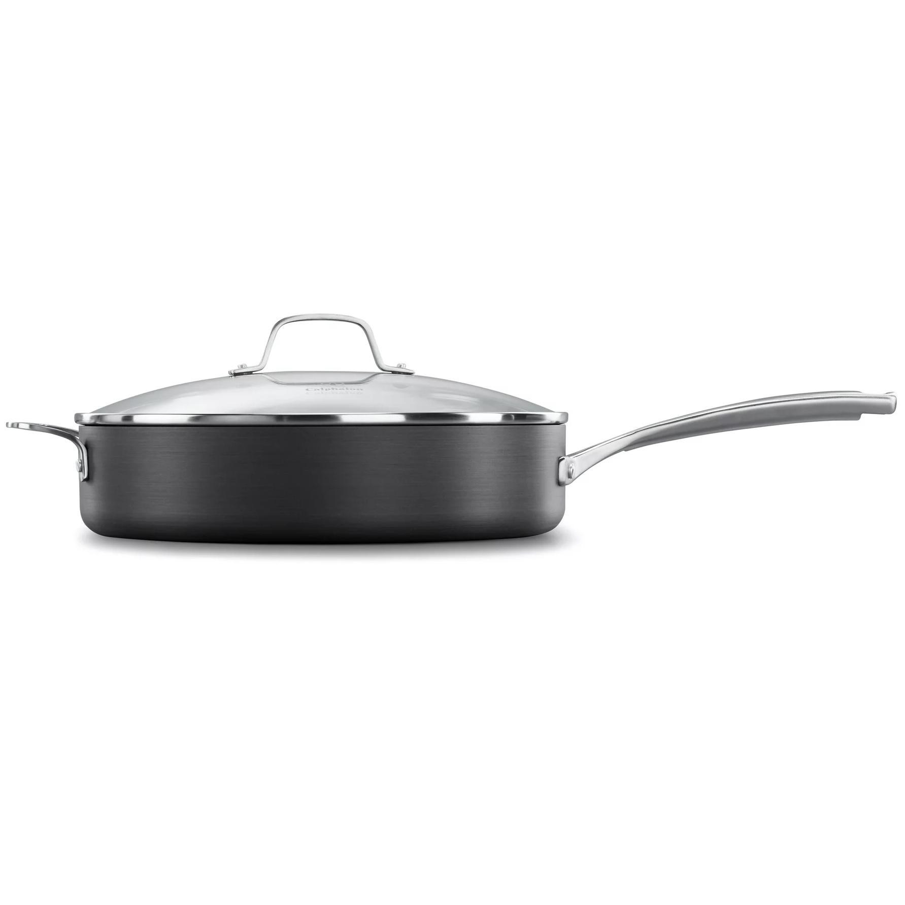 Calphalon Classic Hard-Anodized Nonstick 5-Quart Sauté Pan with Cover - Intensery