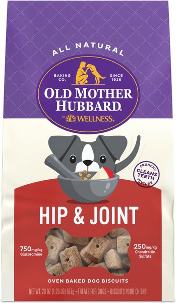 Old Mother Hubbard Mother's Solutions Hip and Joint Baked Dog Treats - Intensery