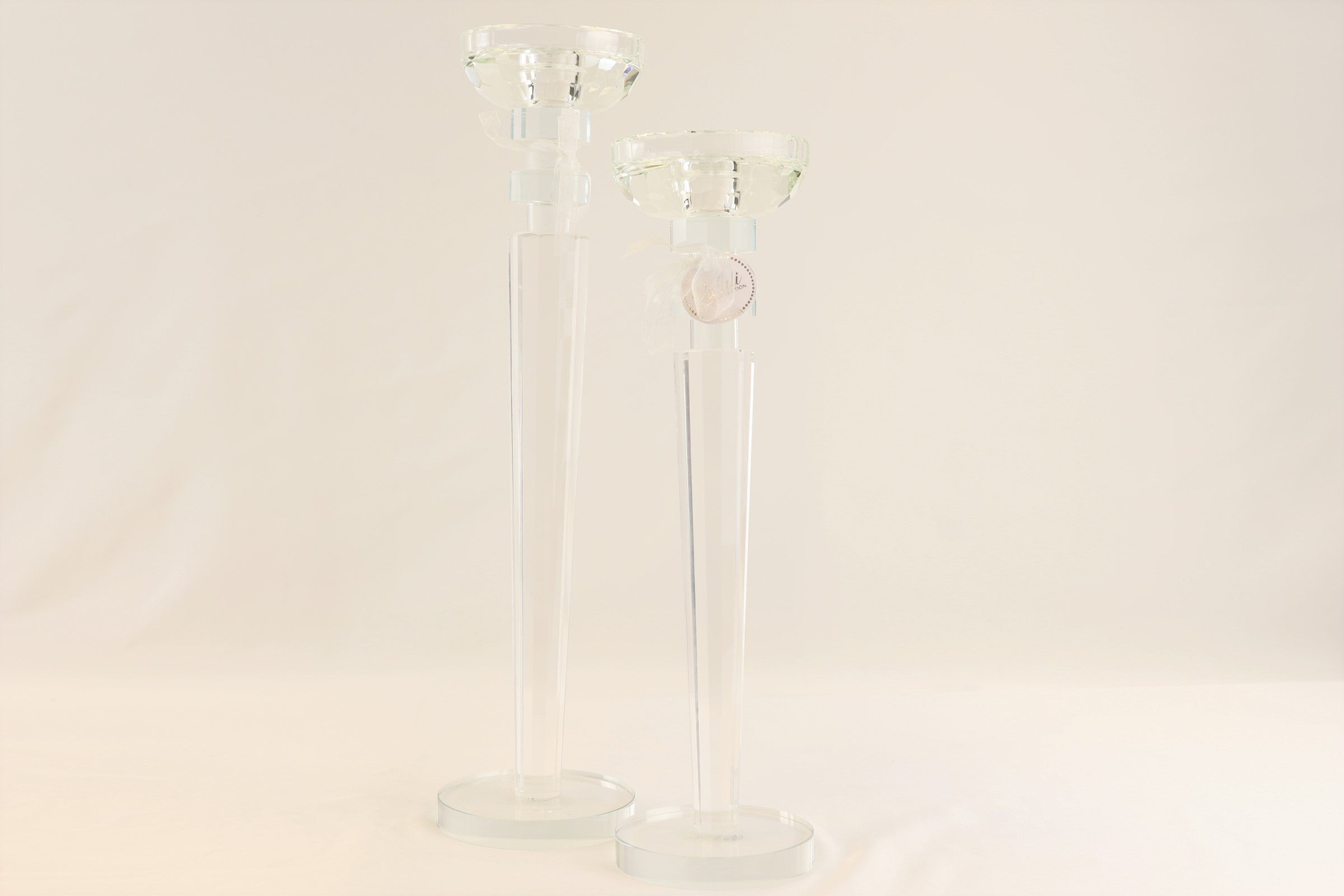 Vidali Collection Crystal Candle Holder - Pre Owned - Intensery