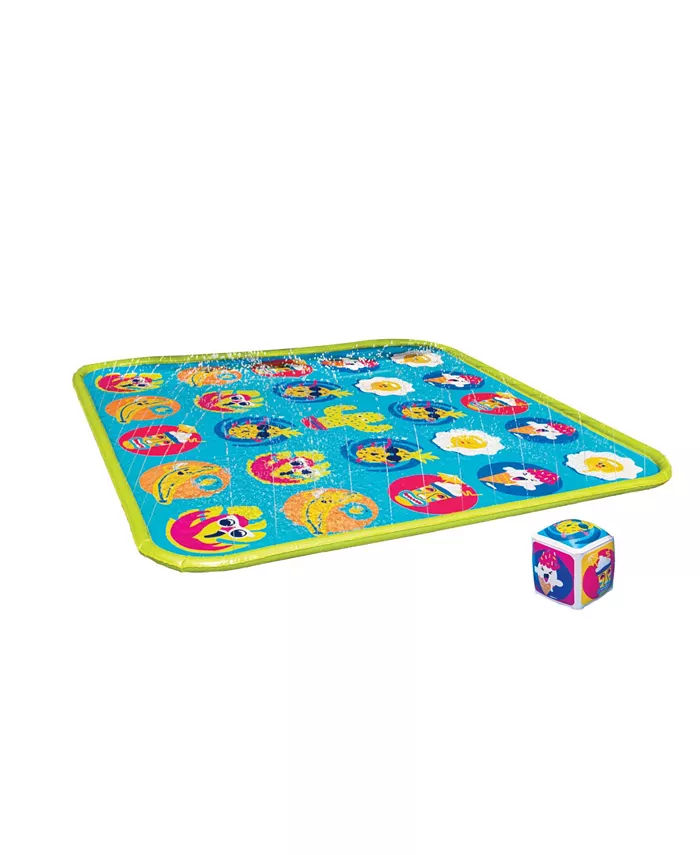 Banzai Twist 'N Turn Challenge Sprinkler Game - Outdoor Toy - Intensery