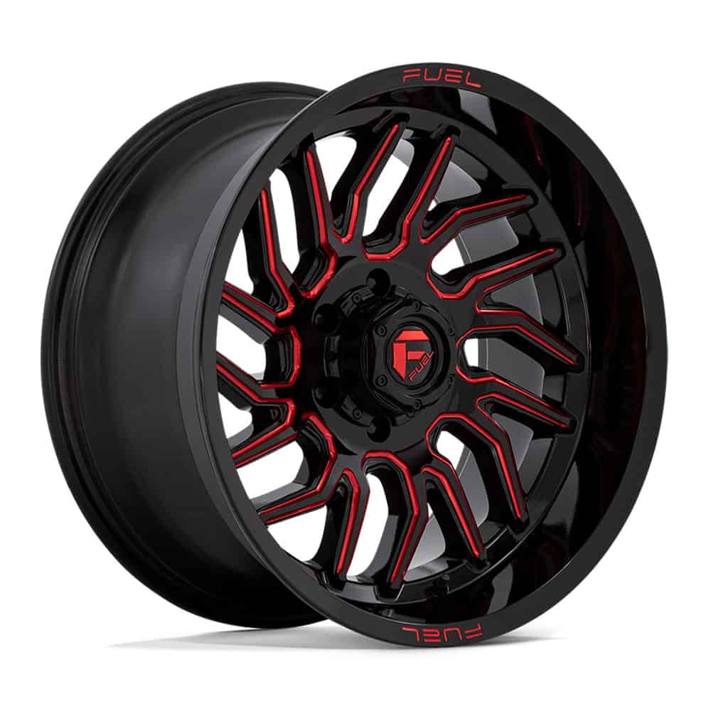 Fuel 1PC Wheels D808 20X10 6X135 G-BLK MILL-RT -18MM - Intensery