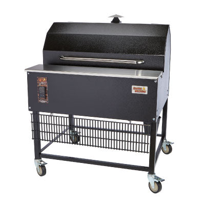 Smokin Brothers 30 Premier Plus Grill - Venice FL BBQ Grills， Indigo - Intensery