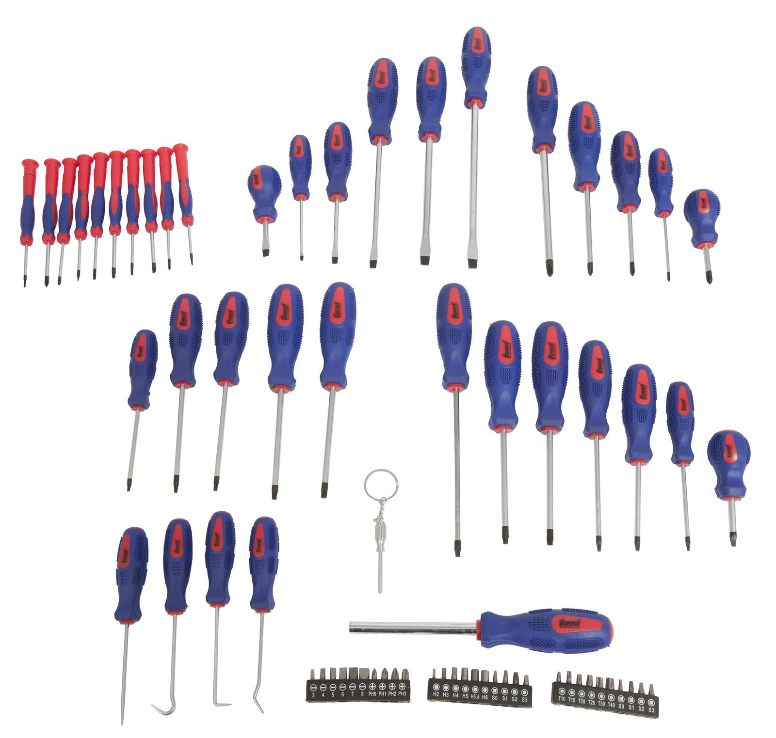 Summit Racing SUM-900292 Summit Racing? 69-Piece Screwdriver Sets - Intensery