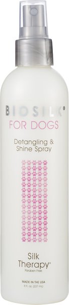 BioSilk Therapy Detangling and Shine Dog Spray， 8-oz bottle - Intensery