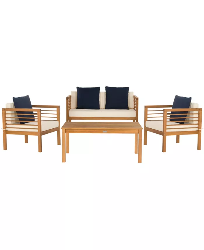 Safavieh Alda 4pc Outdoor Set - Intensery