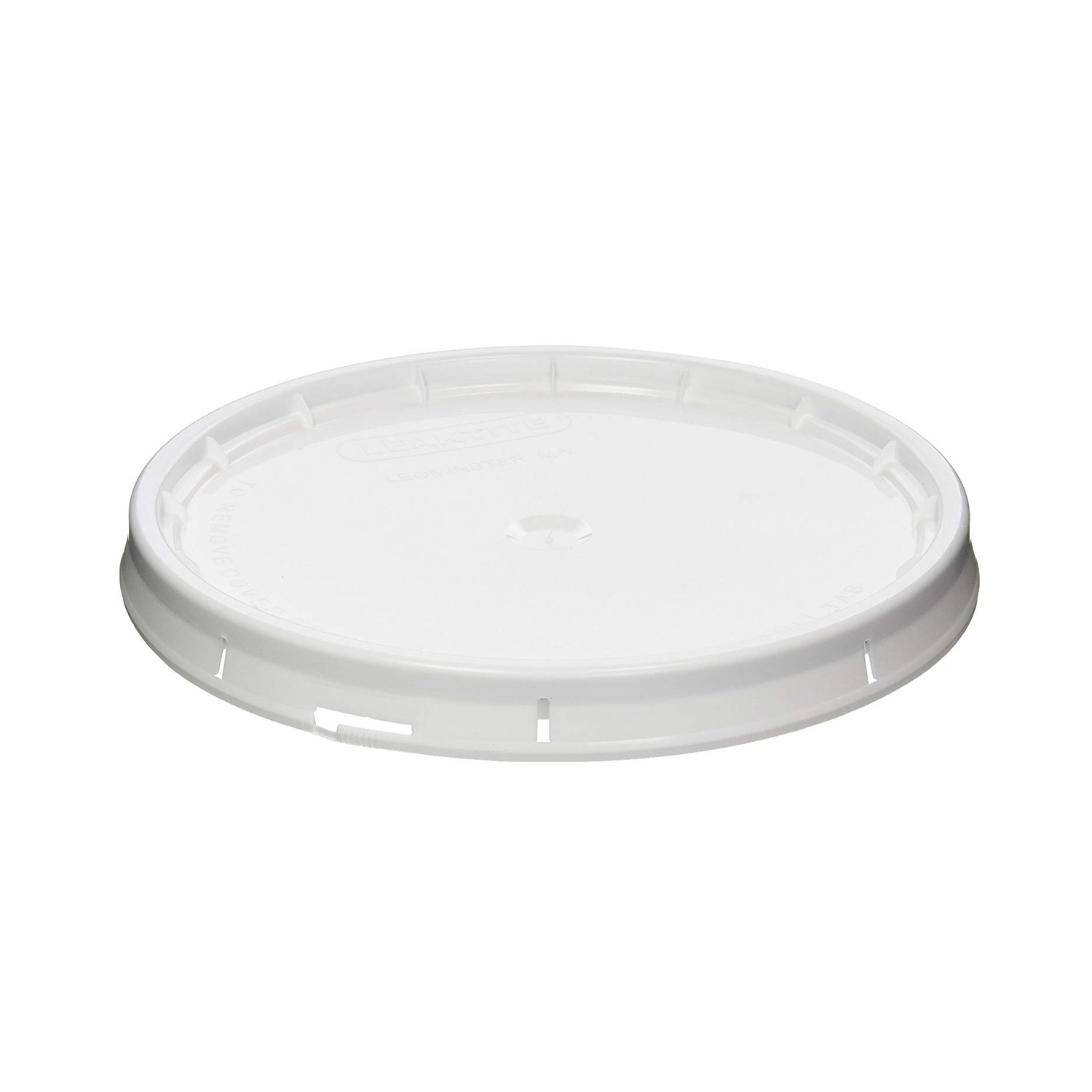 Leaktite White 5 gal Food Safe Bucket Lid - Intensery