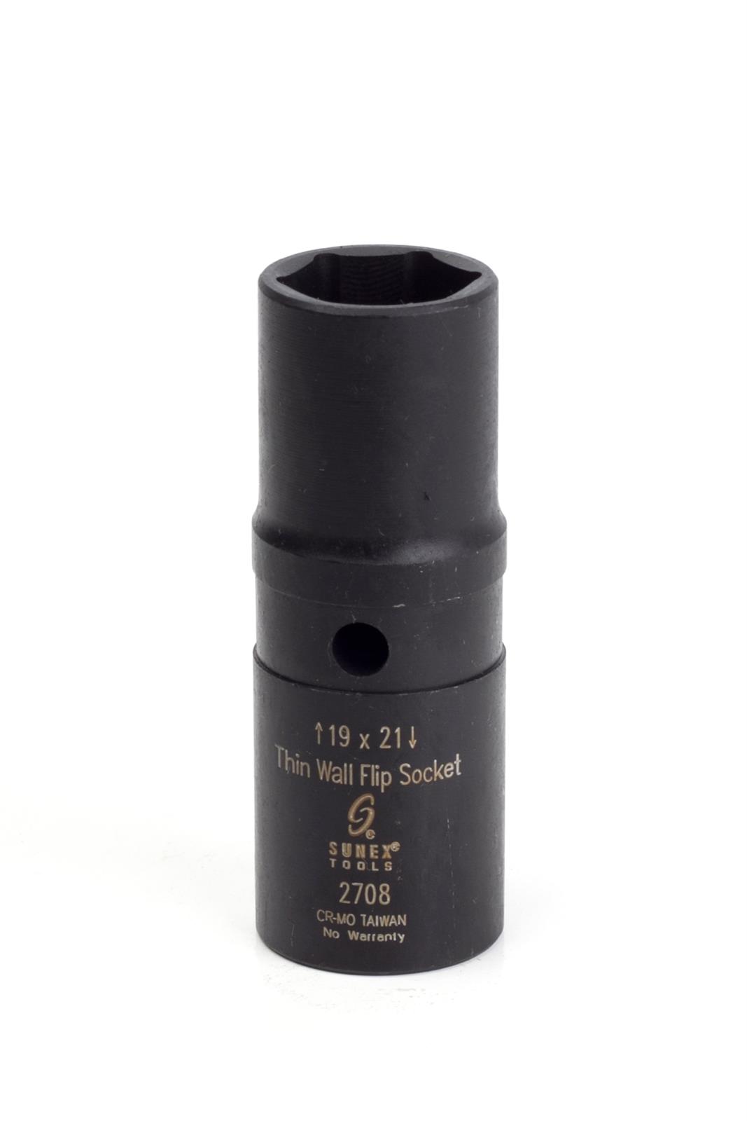 Sunex 2708 Sunex Tools Thin Wall Flip Sockets - Intensery