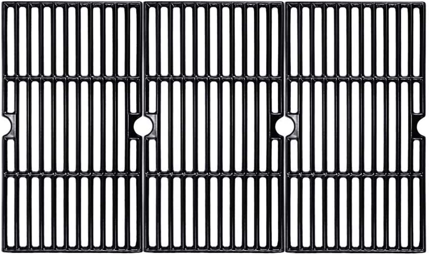 Grill Grates 3 Pcs Kit for Master Chef G43205, 85-3100-2, 85-3101-0, T480,16-7/8 X 27-15/16, Grill Replacement Parts - Intensery
