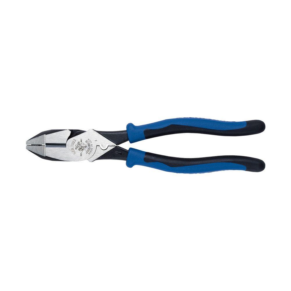 9 In. Side-Cutting Crimping Pliers - Intensery