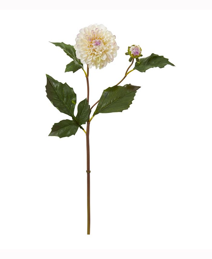 Nearly Natural 19in. Dahlia Artificial Flower Set of 6 - Intensery