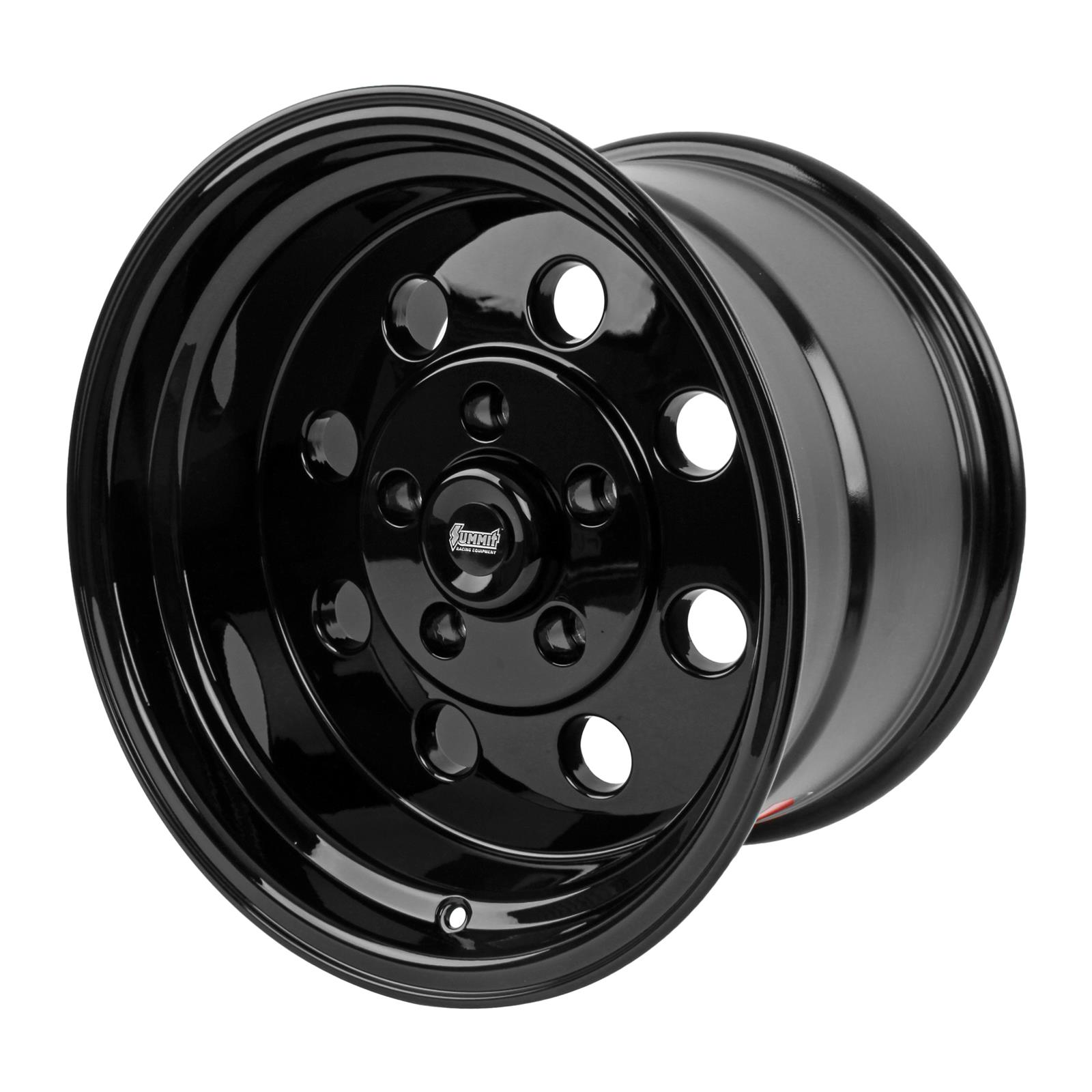 Summit Racing SUM-531B-51610 Summit Racing Equipmentand#174; Quick 8 Wheels - Intensery