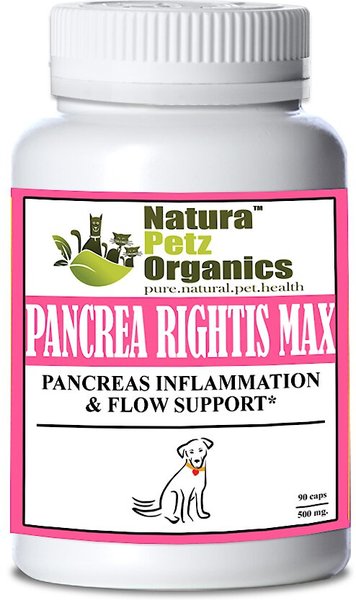 Natura Petz Organics Pancrea Rightis Homeopathic Medicine for Pancreatitis for Dogs， 90 count - Intensery