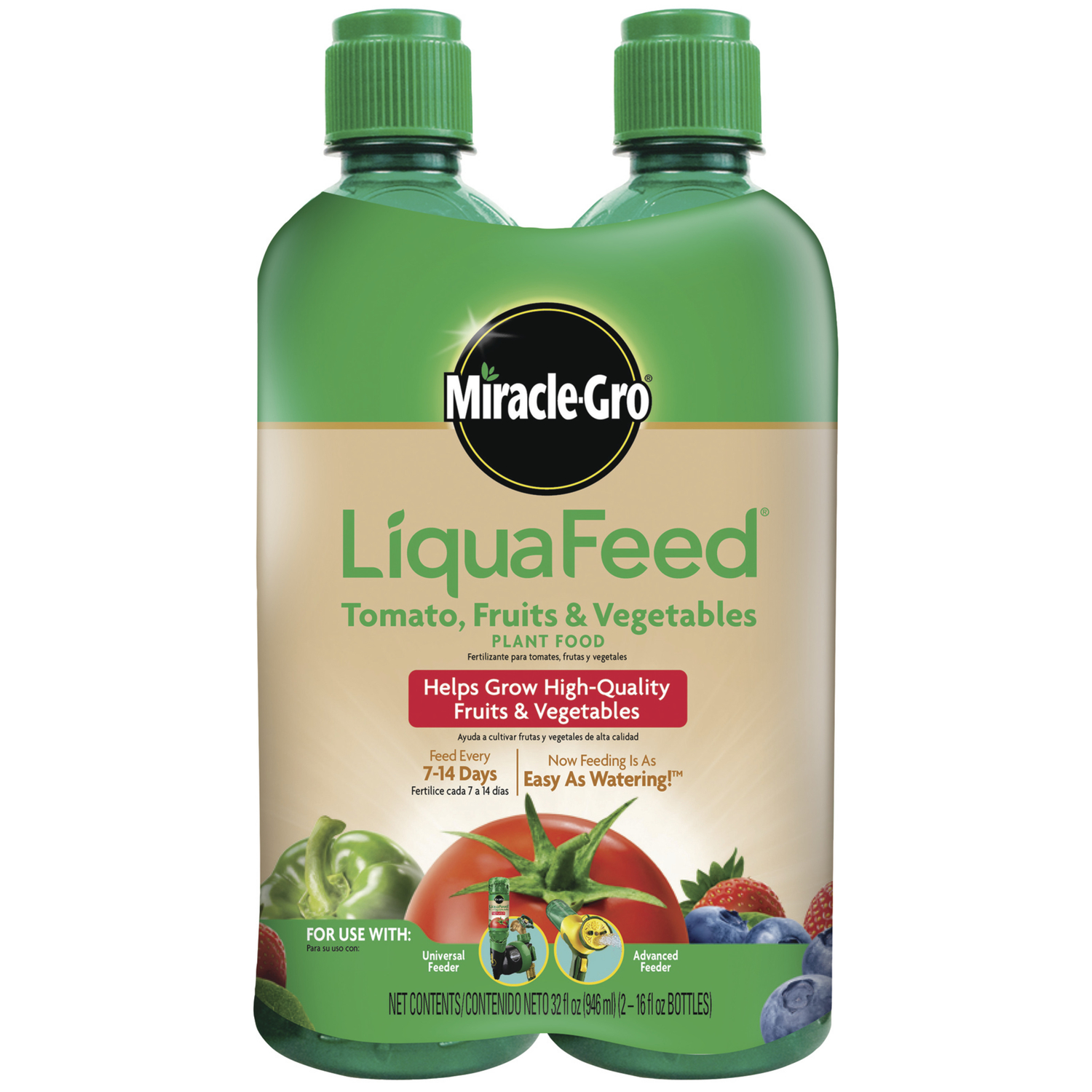 Miracle-Gro LiquaFeed Liquid Plant Food 16 oz - Intensery