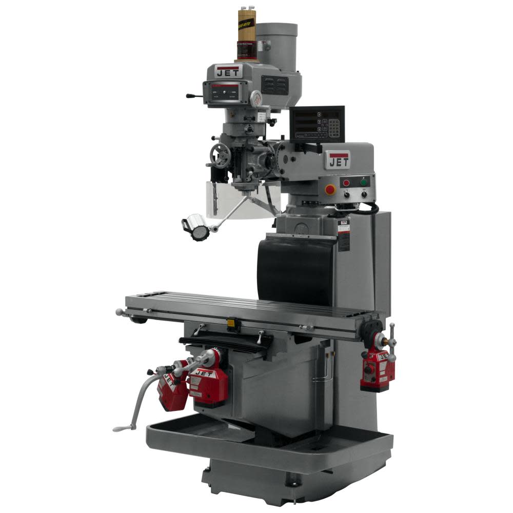 JET JTM-1254RVS DP700 3X-K XYZ PFD Vertical Milling Machine 698137 from JET - Intensery