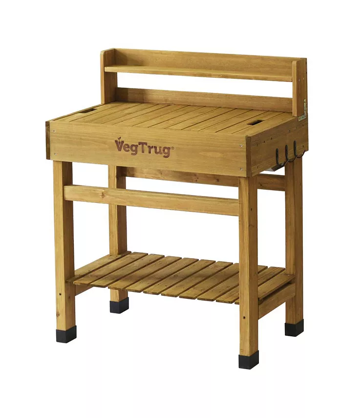 VegTrug Deluxe Potting Bench - Natural (FSC 100%) - Intensery
