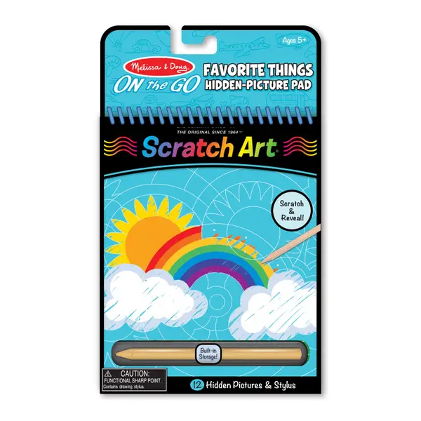 Melissa and Doug Favorite Things Hidden Picture Pad - Intensery