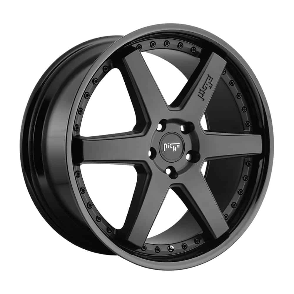 Niche 1PC M192 ALTAIR M192 20X10.5 5X115 GL-BLK-MB 20MM - Intensery