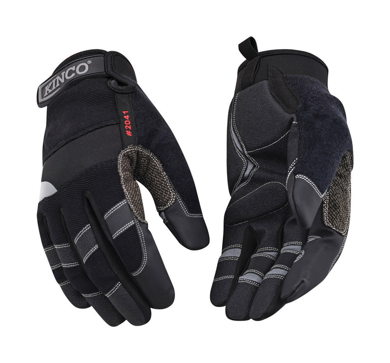 Kinco General Men\u0027s Outdoor General Purpose Work Gloves Gray XL 1 pair - Intensery