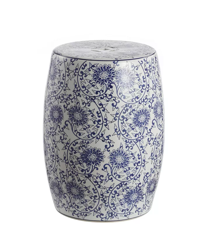 JONATHAN Y Lotus Blossom Garden Stool - Intensery