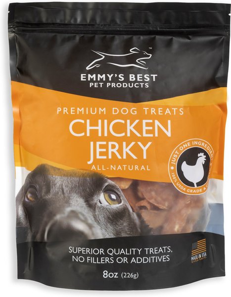 Emmy's Best Pet Products Premium Chicken Jerky Dog Treats - Intensery