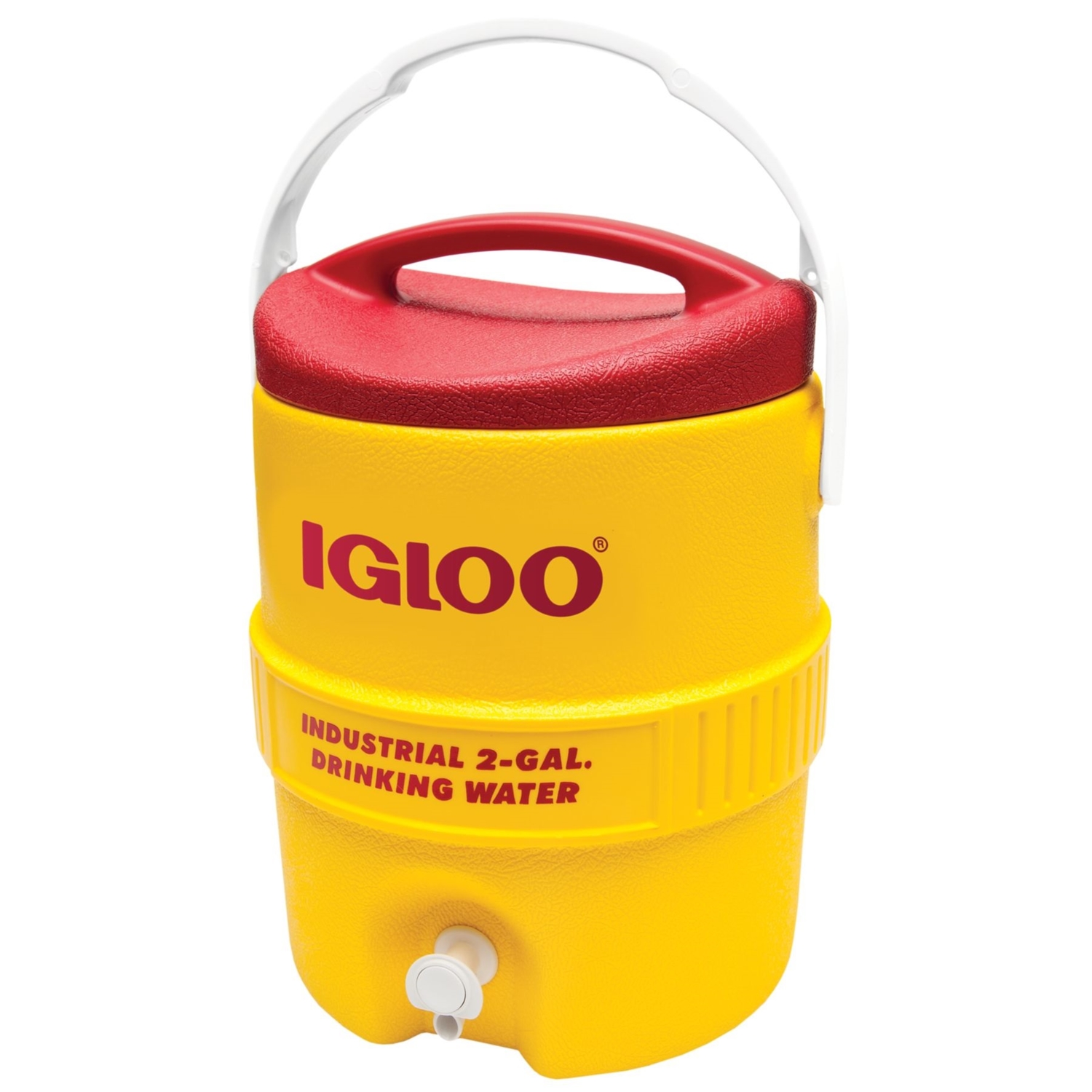 Igloo Red/Yellow 2 gal Water Cooler - Intensery