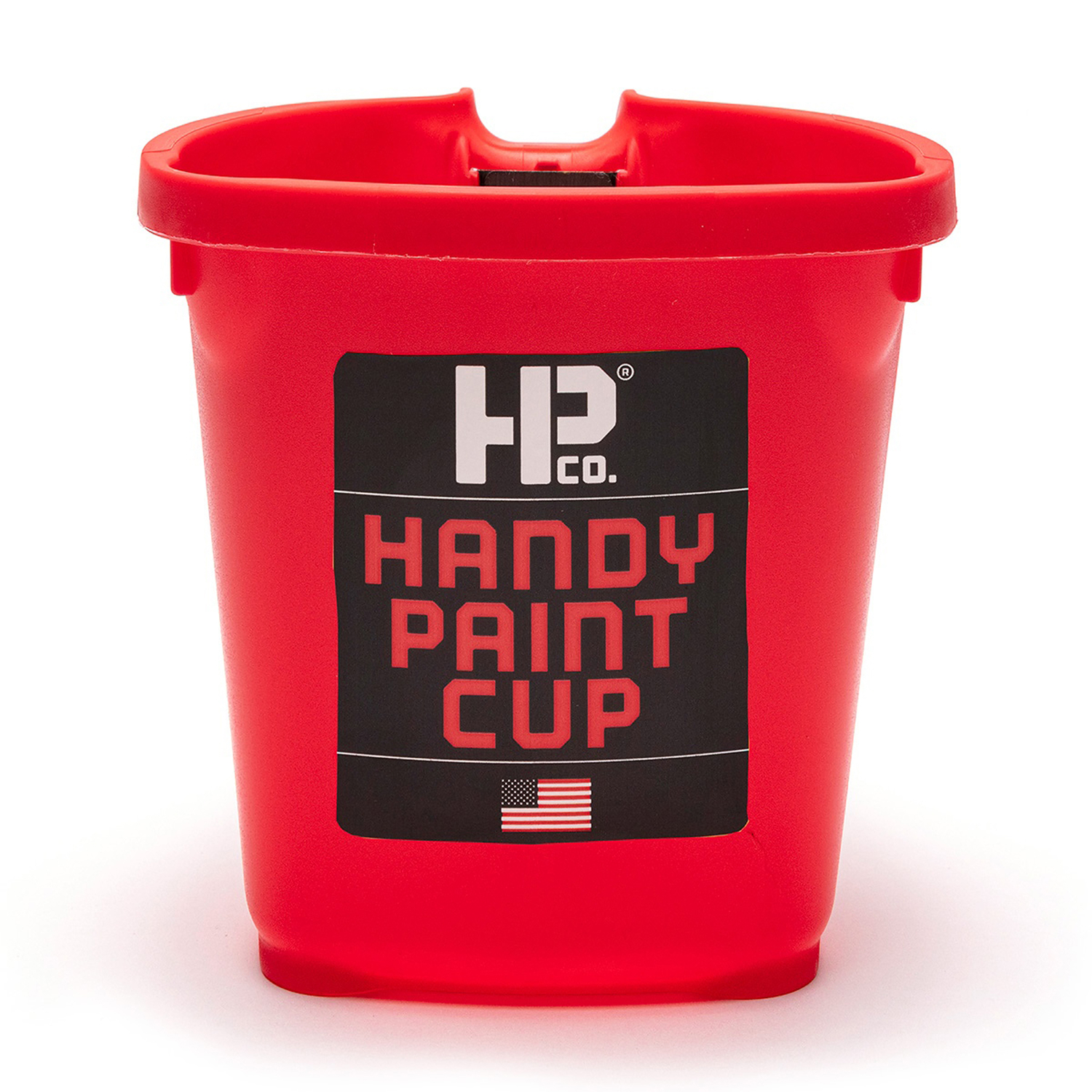 Handy Paint Cup Red 1 pt Paint Pail - Intensery