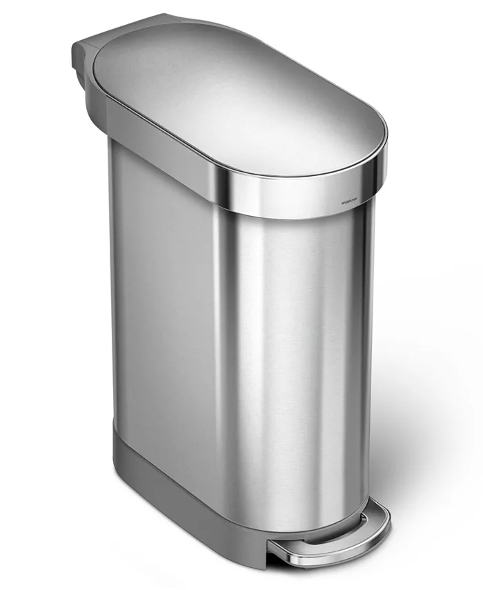 simplehuman 45L Slim Step Can - Intensery