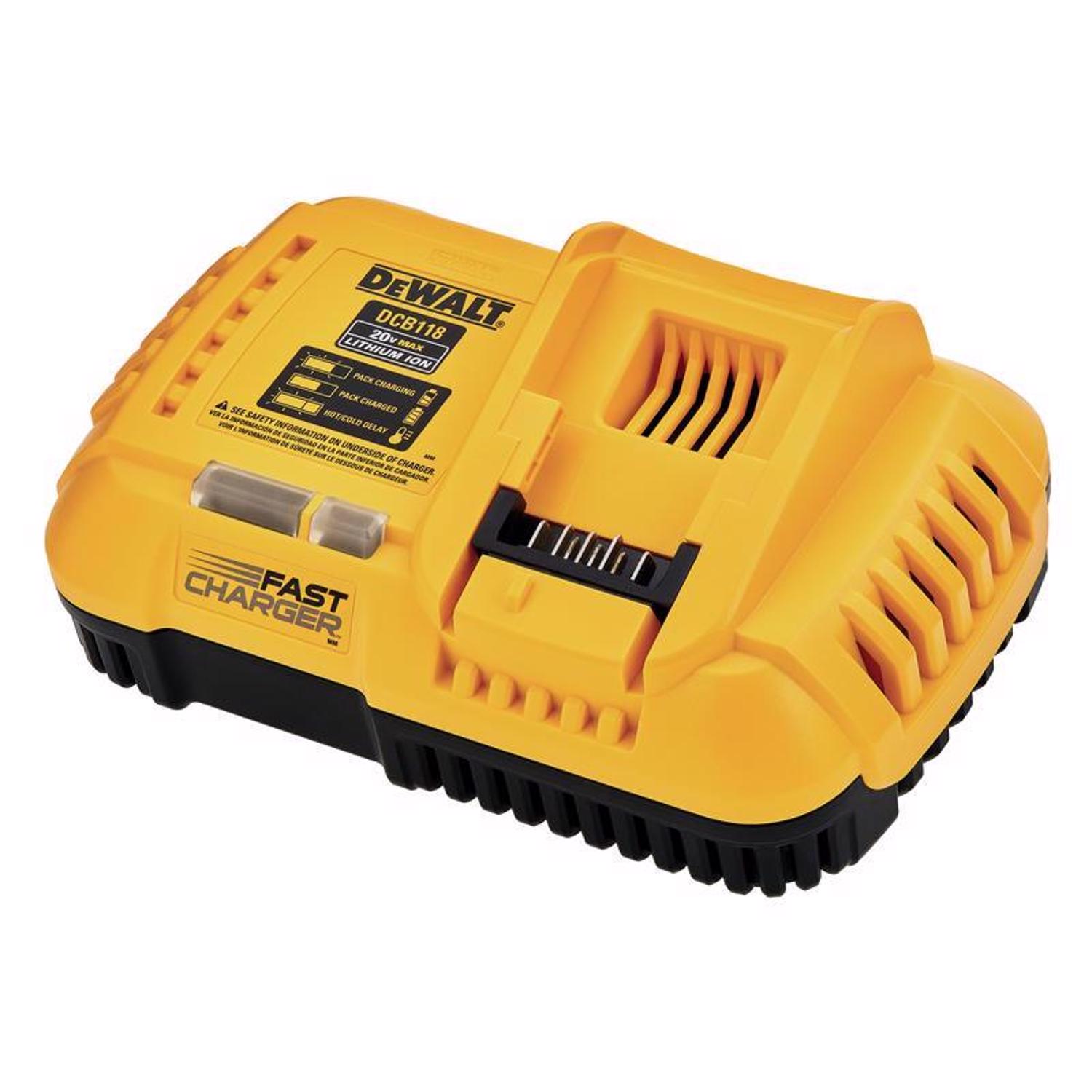 DeWalt 20V MAX DCB118 20 V Lithium-Ion Battery Charger 1 pc - Intensery