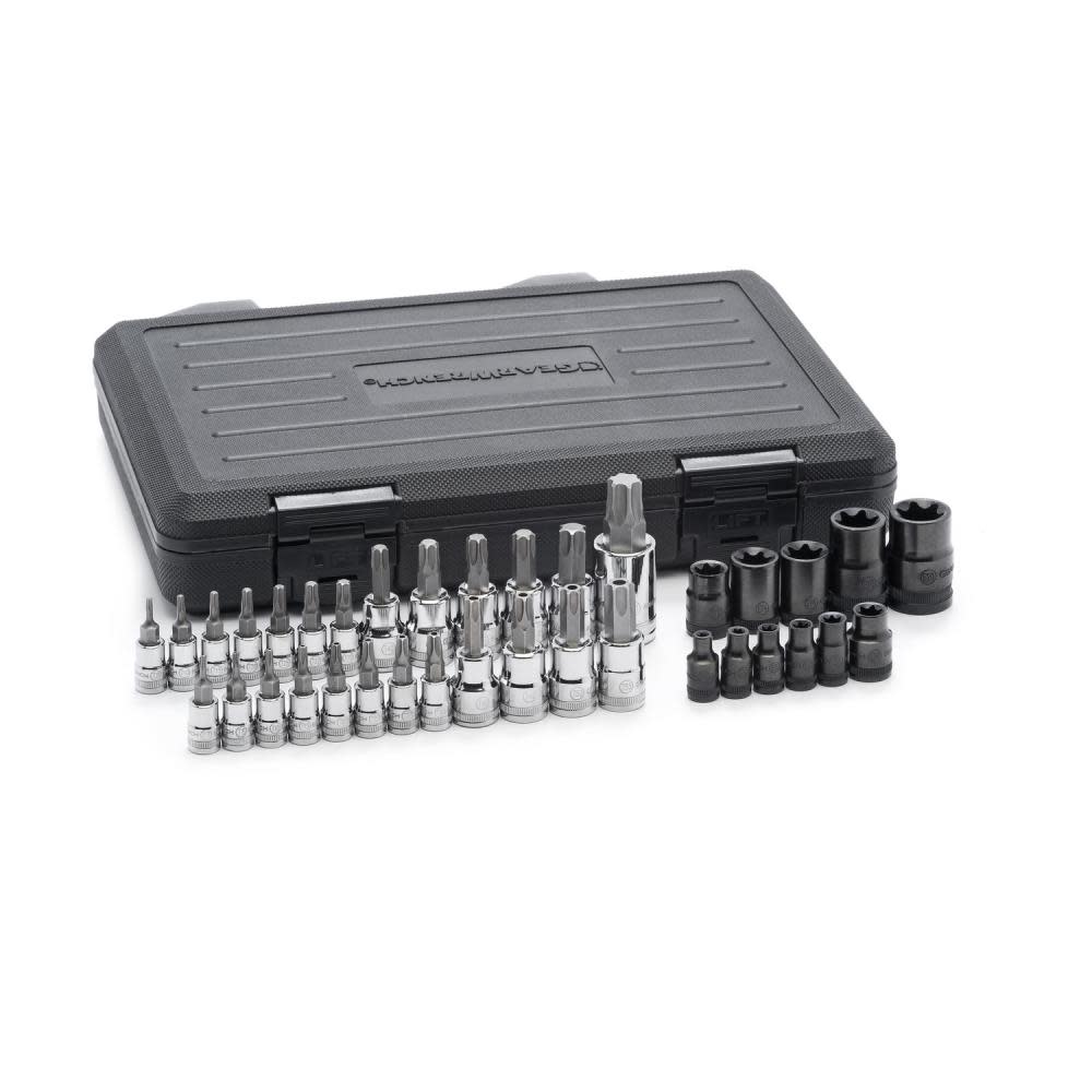 GEARWRENCH TORX Master Socket Set 36 Pc. 1/4 3/8 and 1/2 In. Drive 80728 from GEARWRENCH - Intensery