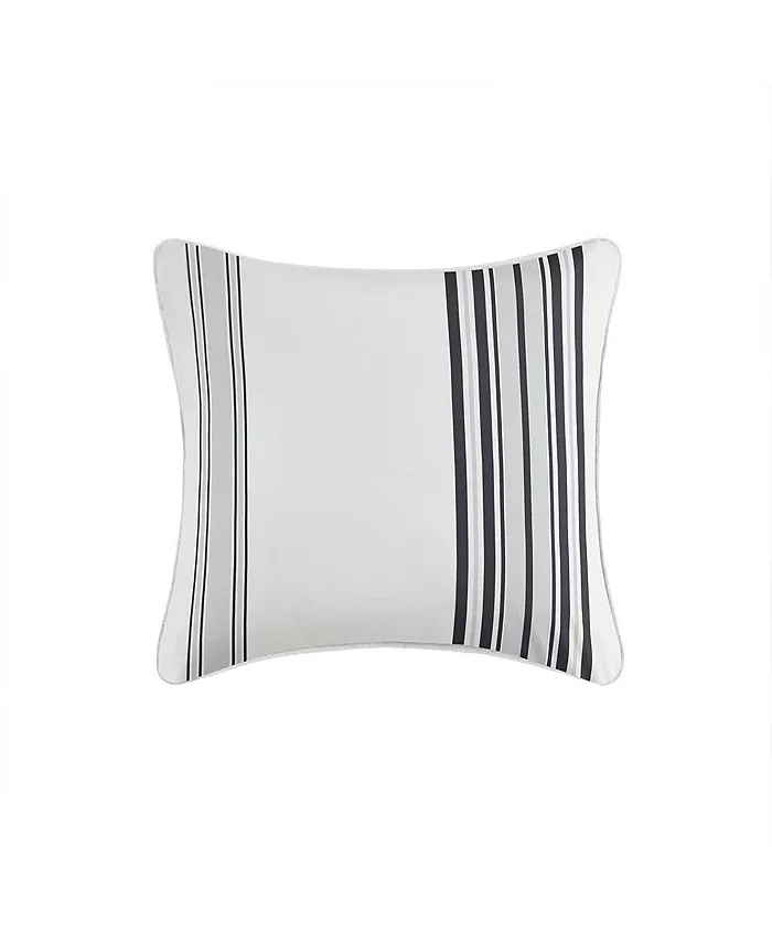 Gracie Mills Newport Printed Stripe 3M Scotchgard Outdoor Square Pillow - 20X20