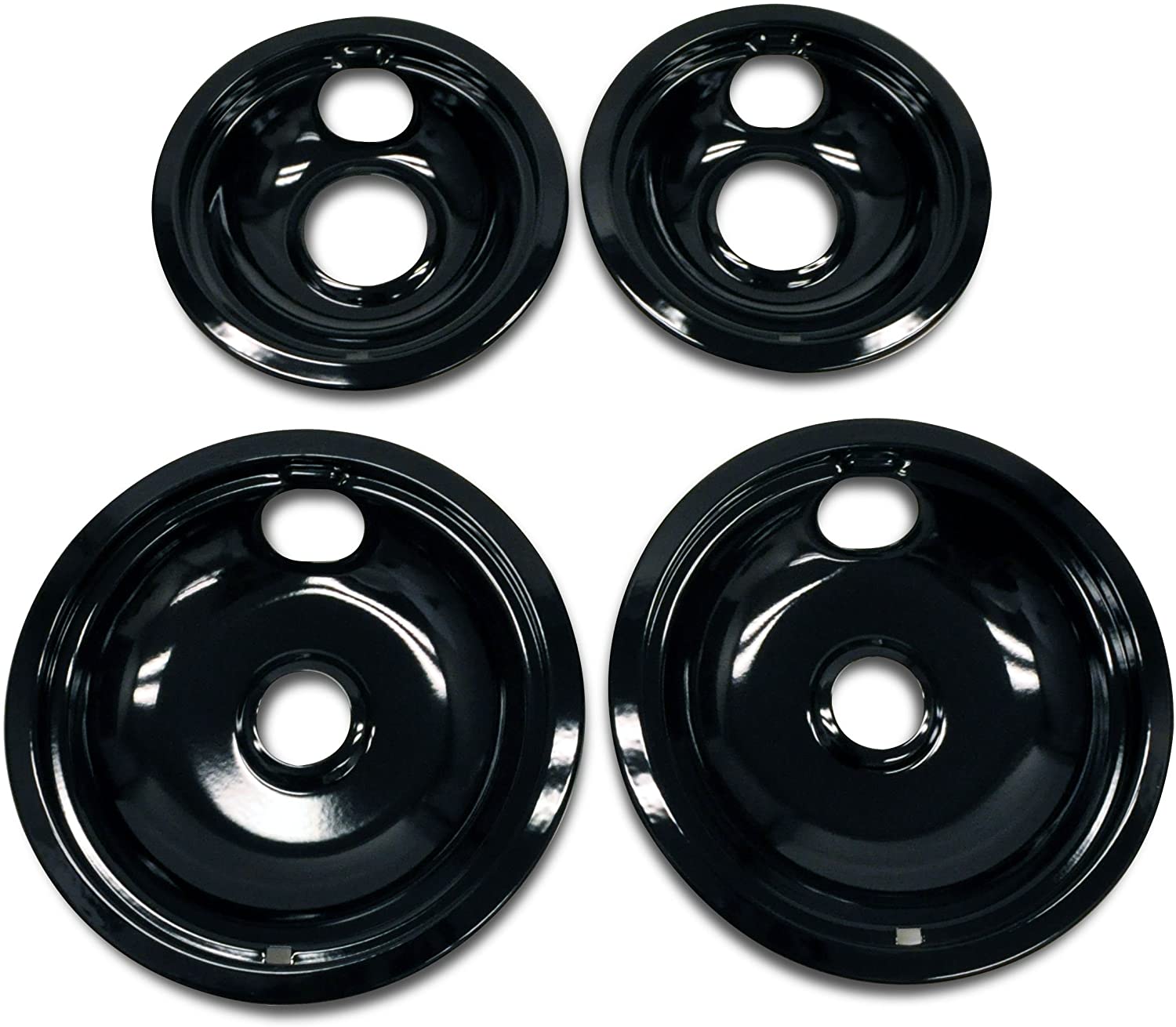 Whirlpool W10288051 Drip Pan Kit - Black - Intensery