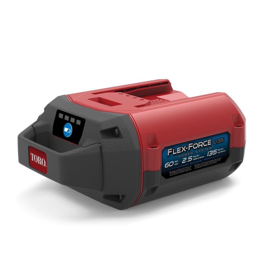 Flex-Force Power System 60-Volt Max 2.5 Ah Lithium-Ion L135 Battery - Intensery