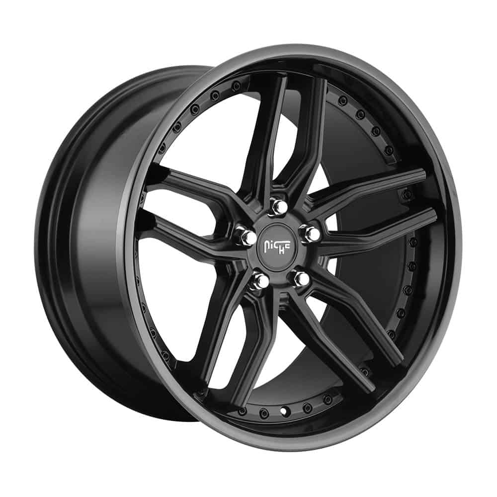 Niche 1PC M194 METHOS M194 20X10.5 5X120 GL-BLK-MB 35MM - Intensery