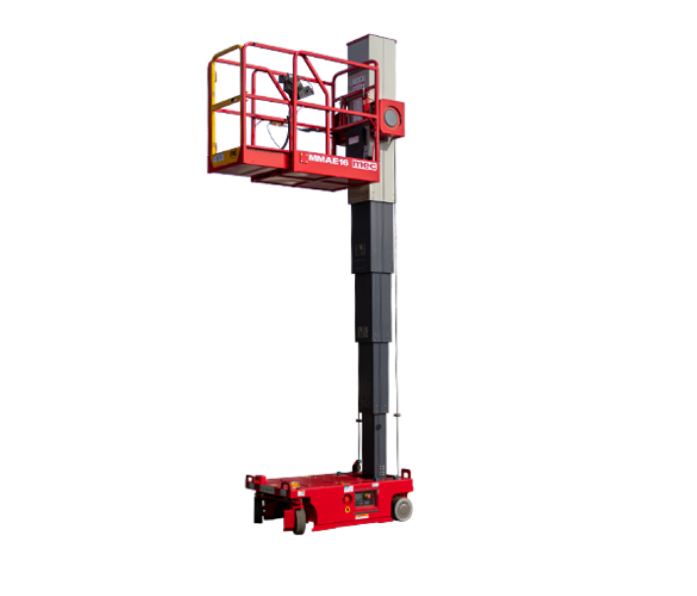 MEC 16and#8242; All Electric Vertical Mast Lift New - Intensery