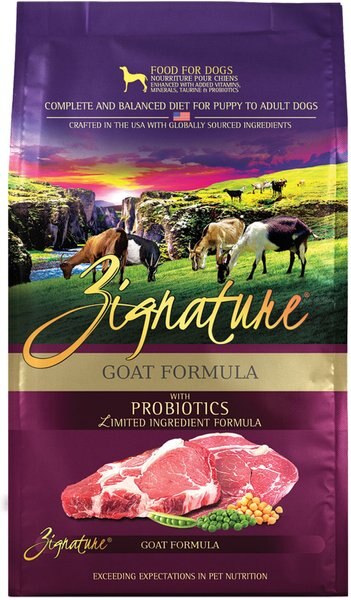 Zignature Goat Limited Ingredient Formula Dry Dog Food - Intensery