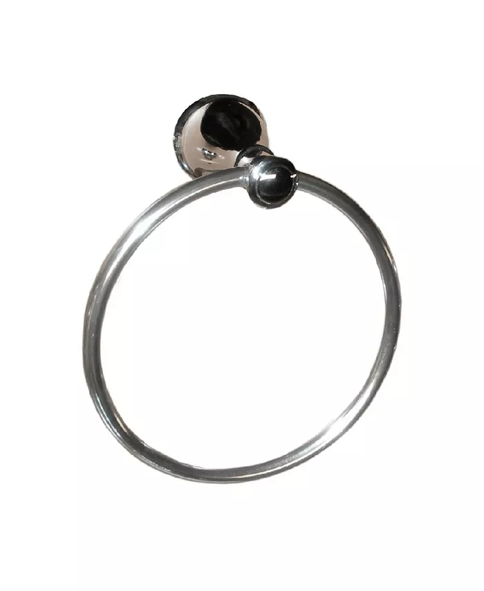 Arista Bath Products Arista Castilla Towel Ring Chrome Finish - Intensery