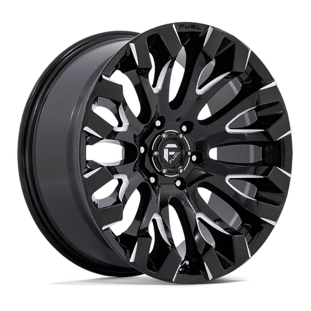 Fuel 1PC Wheels D828 20X9 6X5.5 G-BLK-MILL 1MM - Intensery