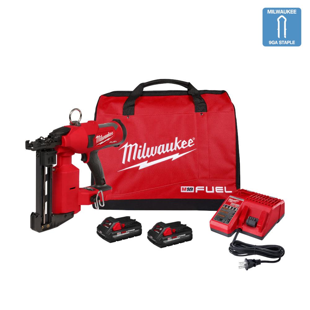 Milwaukee M18 FUEL Utility Fencing Stapler Kit - Intensery