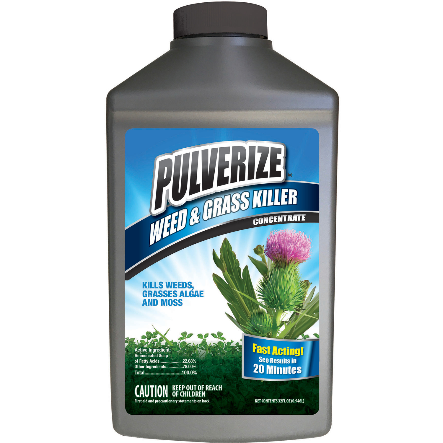 Pulverize Grass \u0026 Weed Killer Concentrate 32 oz - Intensery