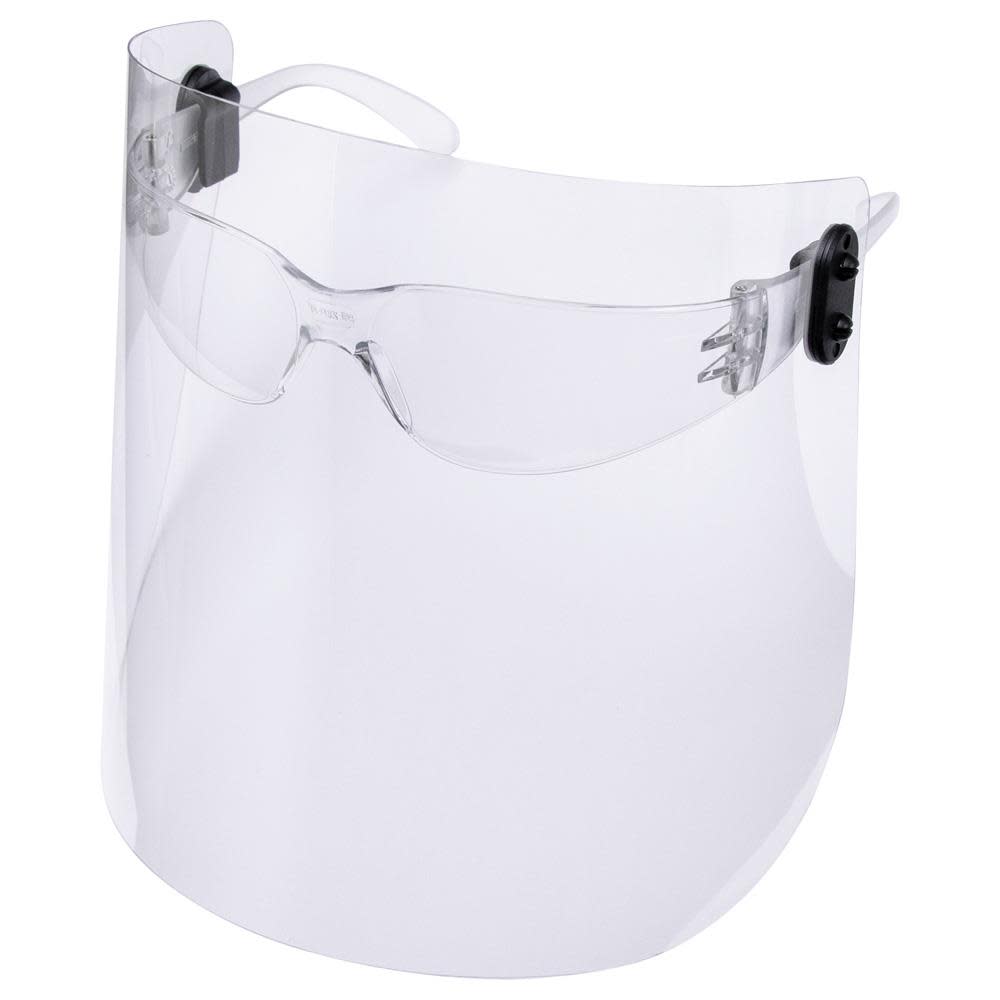 4160 Clip-On Disposable Face Shield， 24 pack - Intensery